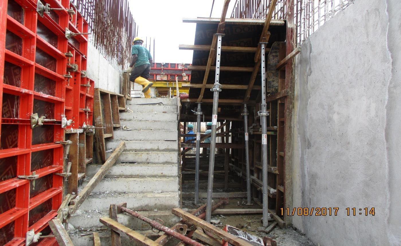 Concrete works at RCCG Redemption Camp